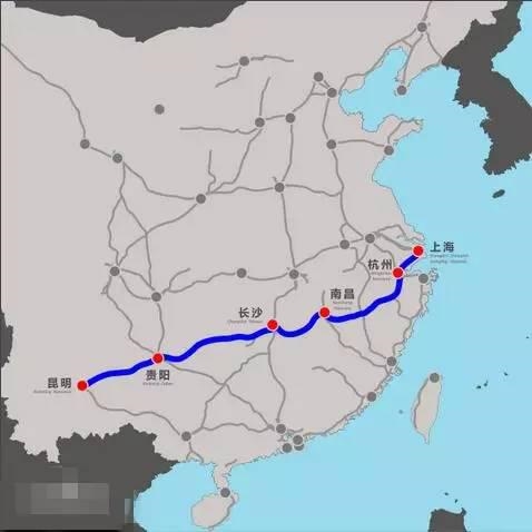 350公里/小時！中國東西向最長高鐵將通車